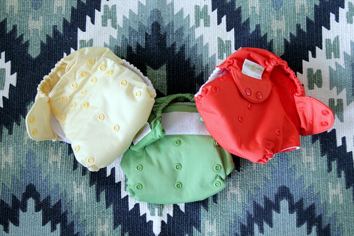 Cloth diaper trio bumGenius freetimes