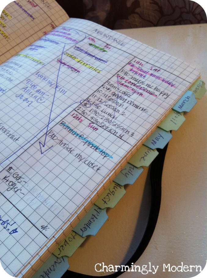 Using moleskine with disc deals planner