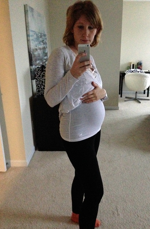 20 week bump second pregnancy