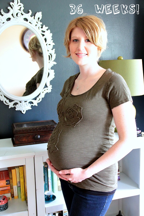 36 weeks pregnancy bump