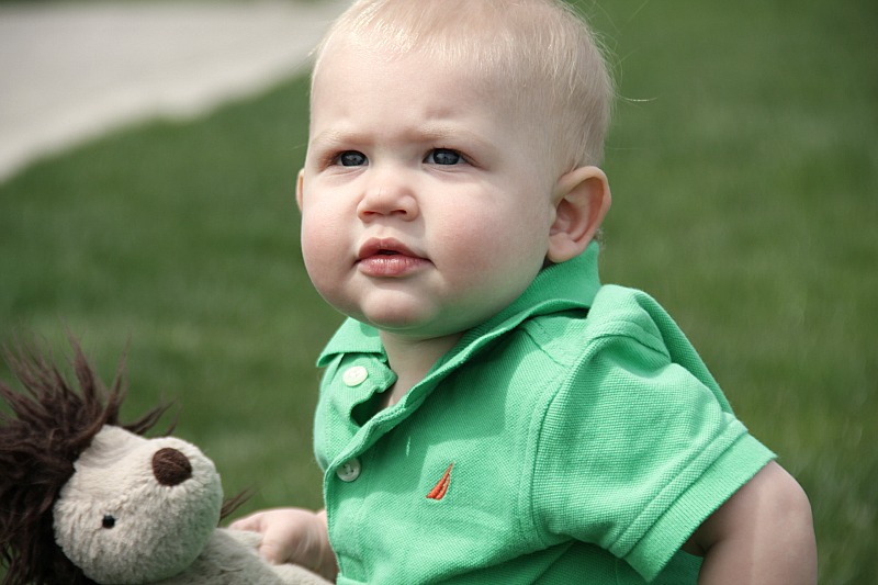 Ezra at the park