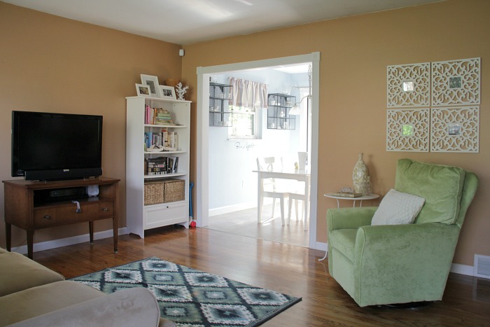 kid friendly living room and playroom