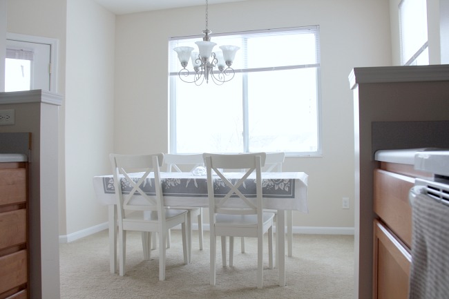 apartment dining area