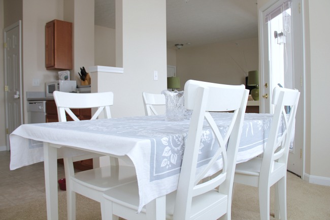 apartment dining area