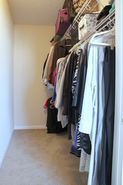 apartment master closet