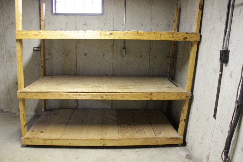 storage in laundry room