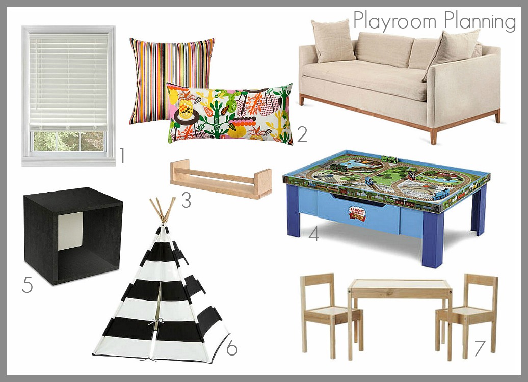 playroom moodboard