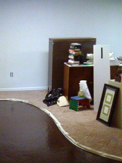 Carpet be gone (aka: new basement flooring)!