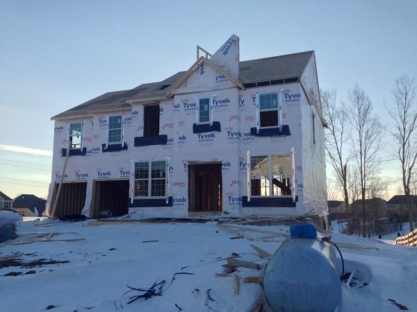 Drees Homes House Progress: Early February