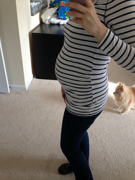 Second Baby Bump Progress – 24 Weeks