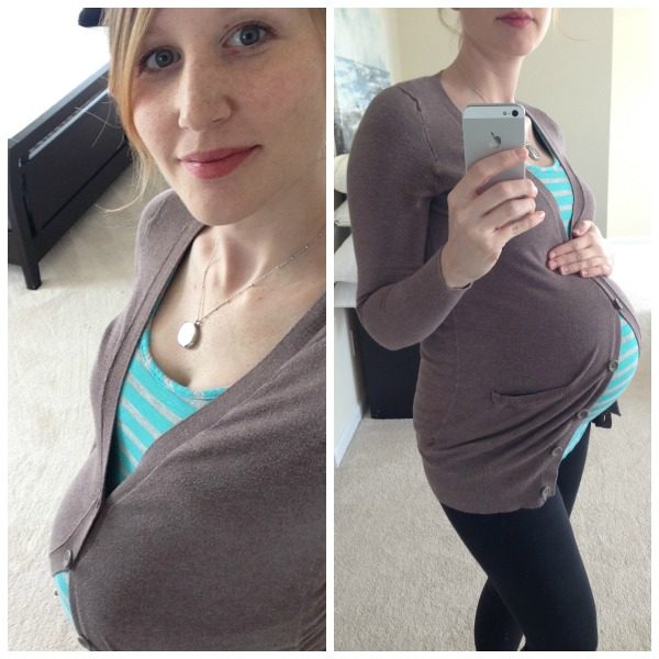 Second baby bump progress – 30 Weeks