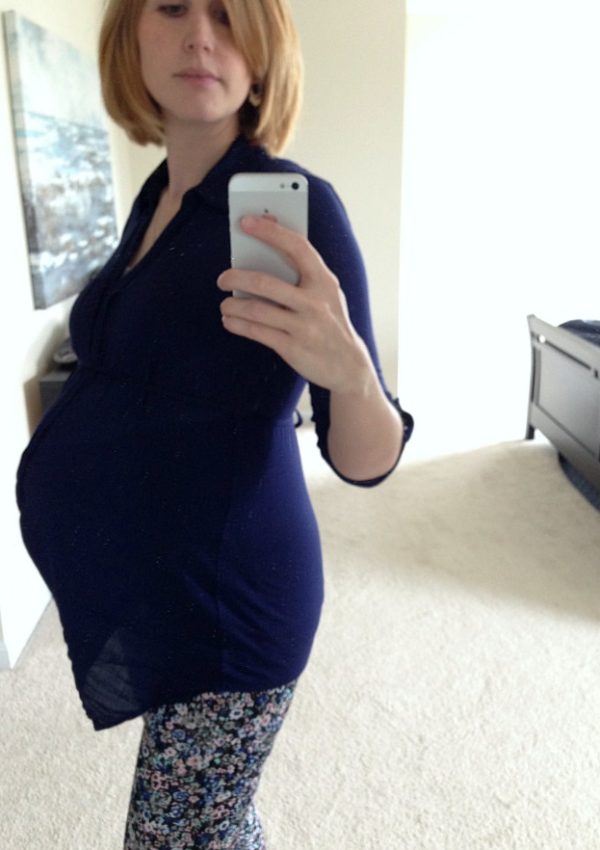 Second baby bump progress – 31 Weeks