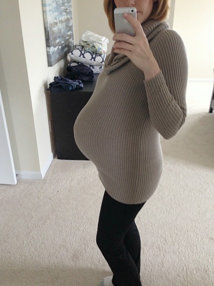 Second Baby Bump Progress – 33 Weeks