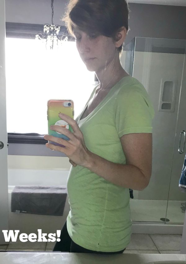 Third Baby Bump Progress – 17 Weeks